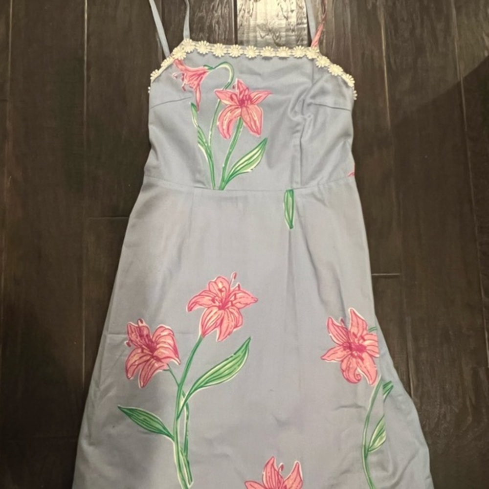 Lilly Pulitzer backless flower dress
